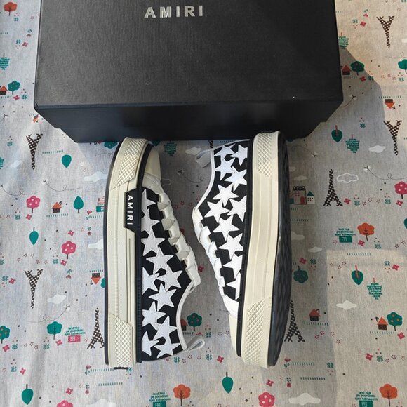 AMIRI Other - Amiri Star Print Platform Sneakers